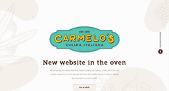 Desktop Screenshot of carmelosrestaurant.com