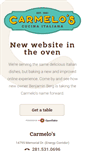 Mobile Screenshot of carmelosrestaurant.com
